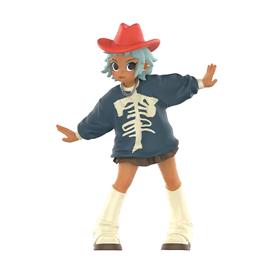 Frankie：Diva POPMART Peach Riot Rise Up Peach Riot Rise Up Series Frankie-Diva – TOYSEZ