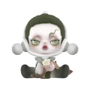 POP MART-SKULLPANDA The Ink Plum Blossom Series Figures - The Moss