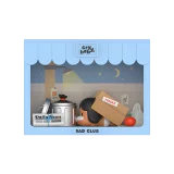 POP MART-CRYBABY Sad Club Series Scene Sets - LEFT BEHIND