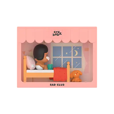 CRYBABY Sad Club Series Scene Sets|POP MART US Official