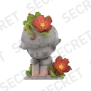POP MART-DIMOO：No One's Gonna Sleep Tonight  Series Figures - Maneater Flower on a Statue (SECRET)