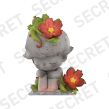 POP MART-DIMOO：No One's Gonna Sleep Tonight  Series Figures - Maneater Flower on a Statue (SECRET)