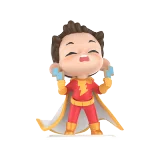POP MART-DC Justice League Childhood Series Figures - Shazam