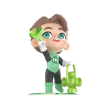 POP MART-DC Justice League Childhood Series Figures - Green Lantern