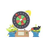 POP MART-Pixar Alien Party Games Series Scene Sets - Dart Tour