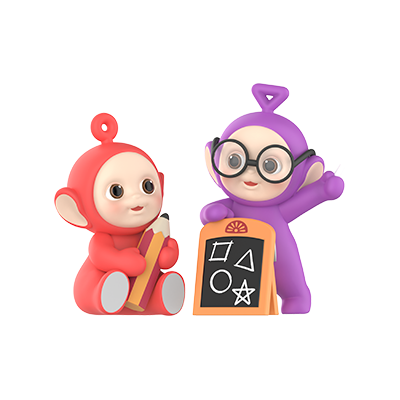Tinky Winky & Po，Joyful Learning Together