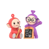 POP MART-Teletubbies Companion Series Figures - Tinky Winky & Po，Joyful Learning Together