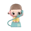 POP MART-Nyota's Fluffy Life Series Figures - Calling