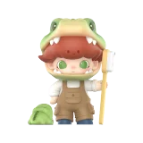 POP MART-DIMOO Animal Kingdom Series Figures - Crocodile Cleaner