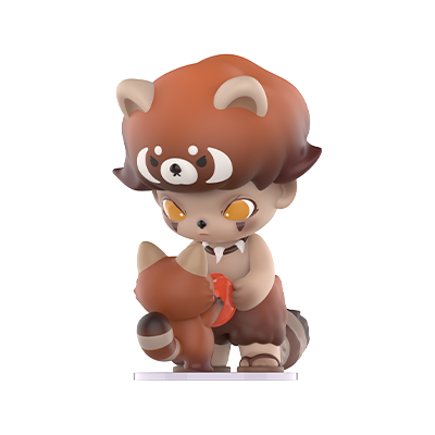 Red Panda With Apple