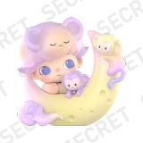 POP MART-DIMOO Animal Kingdom Series Figures - Monkey Catches the Moon (Secret)