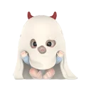 POP MART-HACIPUPU Adventures In The Woods Series Figures - Little Ghost