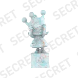POP MART-FLASH SALE - MOLLY Anniversary Statues Classical Retro 2 Series Figures - MC MOLLY (White Stone) (Secret)