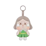 POP MART-CRYBABY – Colección “Concierto al Atardecer” Cajas Misteriosas de Colgantes de Peluche - Verde Opaco