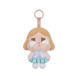 POP MART-CRYBABY – Colección “Concierto al Atardecer” Cajas Misteriosas de Colgantes de Peluche - Beige Azul