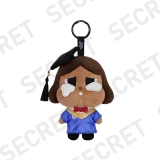 POP MART-CRYBABY – Colección “Concierto al Atardecer” Cajas Misteriosas de Colgantes de Peluche - Temporada de Graduación(Secreto)