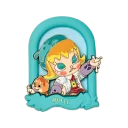 POP MART-MOLLY Anniversary Statues Classical Retro 2 Series-Fridge Magnet Blind Box - You Are Not Alone Rebirth 2006 (Original Ver.)