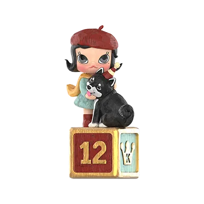 POP NOW:MOLLY Anniversary Statues Classical Retro Series