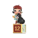 POP MART-MOLLY Anniversary Statues Classical Retro Series Figures - With You for 12 Years (Original ver. )