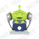POP MART-Disney/Pixar Alien-Immersive Experience Series Figures - The Musician (Secret)