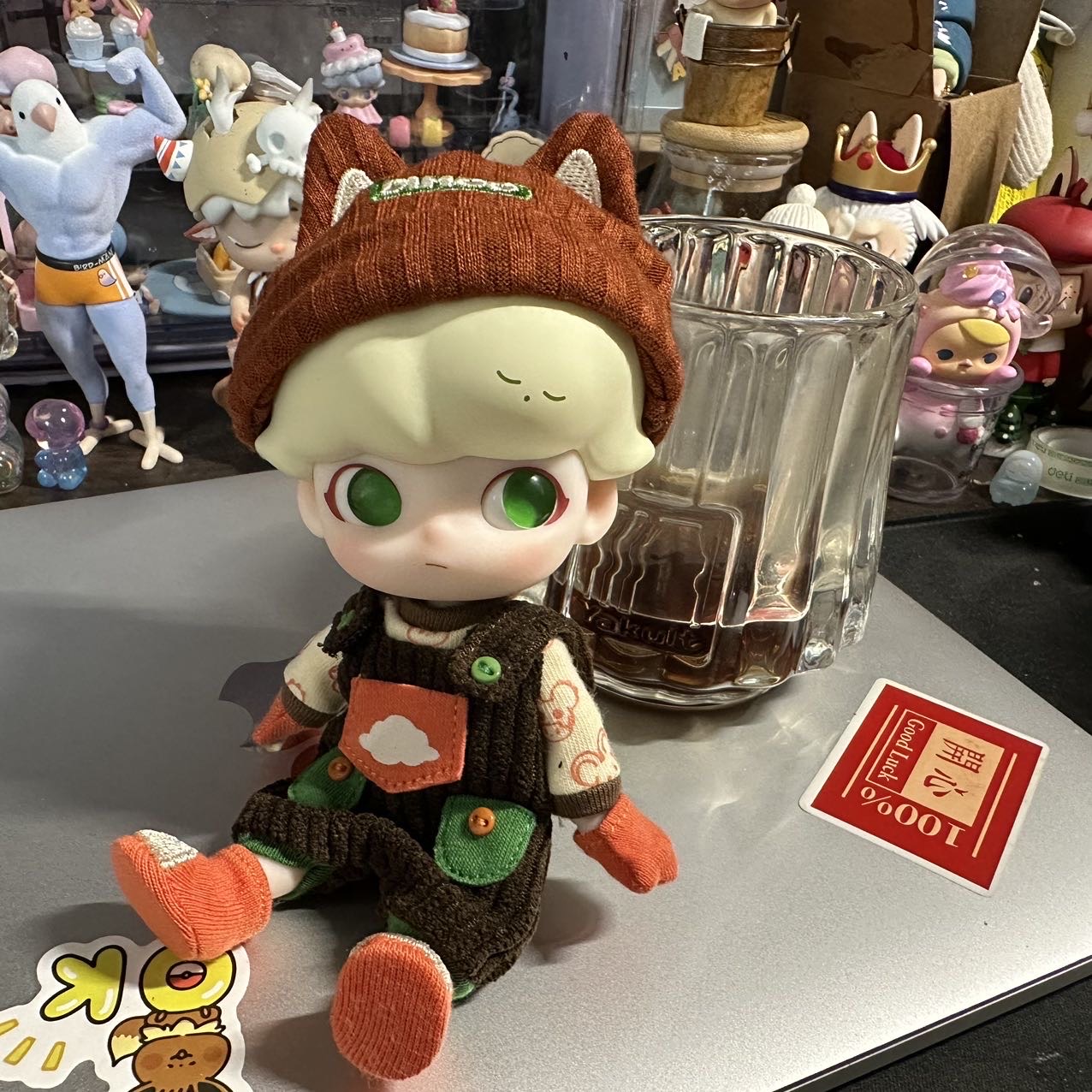 Perfect Pop Mart Dimoo World Fox In The Woods Action Figure